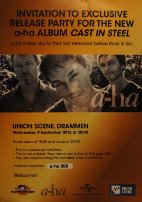 a-ha_Invitasjon Union Scene